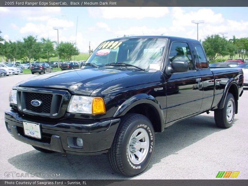Black / Medium Dark Flint 2005 Ford Ranger Edge SuperCab