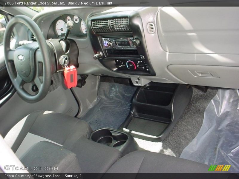 Black / Medium Dark Flint 2005 Ford Ranger Edge SuperCab