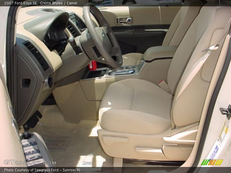 Creme Brulee / Camel 2007 Ford Edge SE