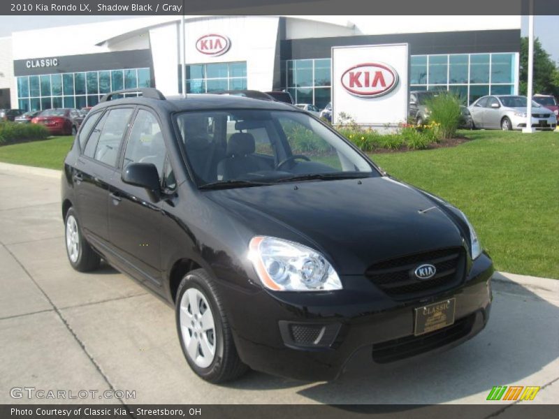 Shadow Black / Gray 2010 Kia Rondo LX