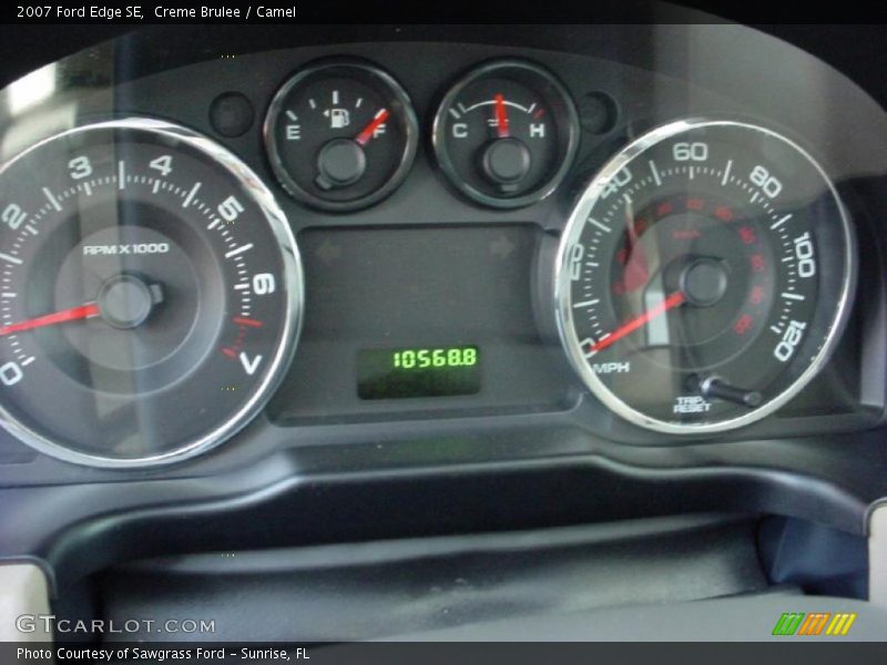 Creme Brulee / Camel 2007 Ford Edge SE