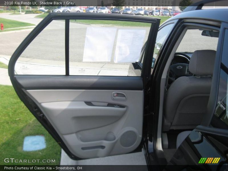 Shadow Black / Gray 2010 Kia Rondo LX