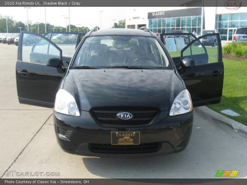 Shadow Black / Gray 2010 Kia Rondo LX