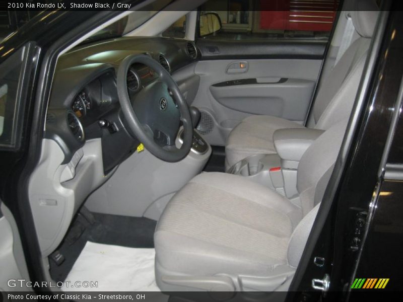 Shadow Black / Gray 2010 Kia Rondo LX