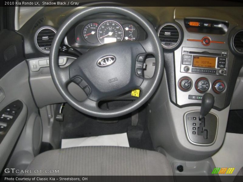 Shadow Black / Gray 2010 Kia Rondo LX
