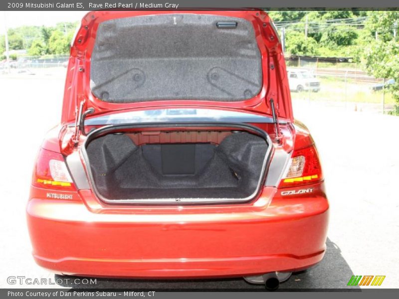 Rave Red Pearl / Medium Gray 2009 Mitsubishi Galant ES