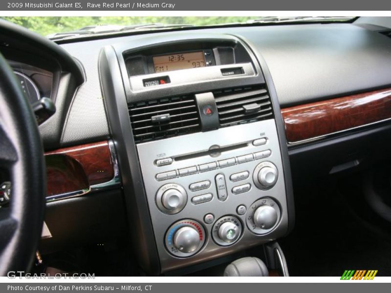 Rave Red Pearl / Medium Gray 2009 Mitsubishi Galant ES