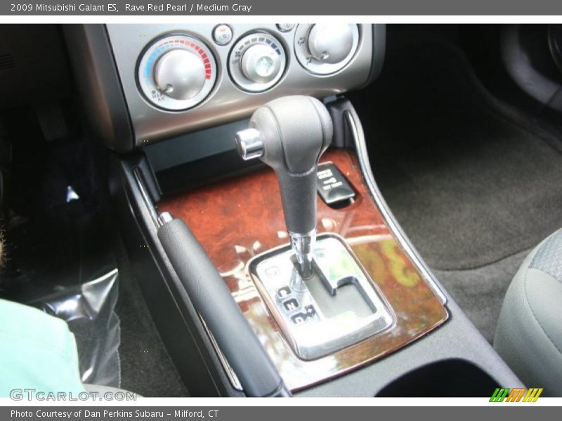 Rave Red Pearl / Medium Gray 2009 Mitsubishi Galant ES