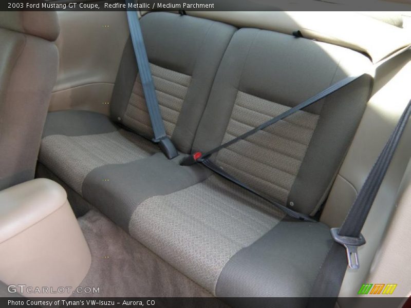 Redfire Metallic / Medium Parchment 2003 Ford Mustang GT Coupe