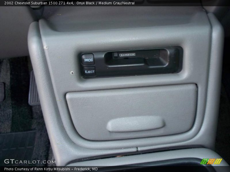 Onyx Black / Medium Gray/Neutral 2002 Chevrolet Suburban 1500 Z71 4x4