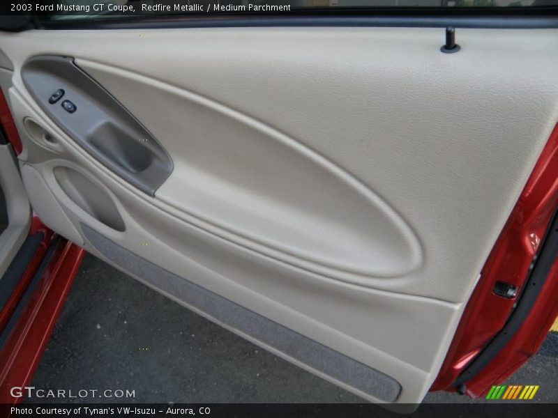 Redfire Metallic / Medium Parchment 2003 Ford Mustang GT Coupe
