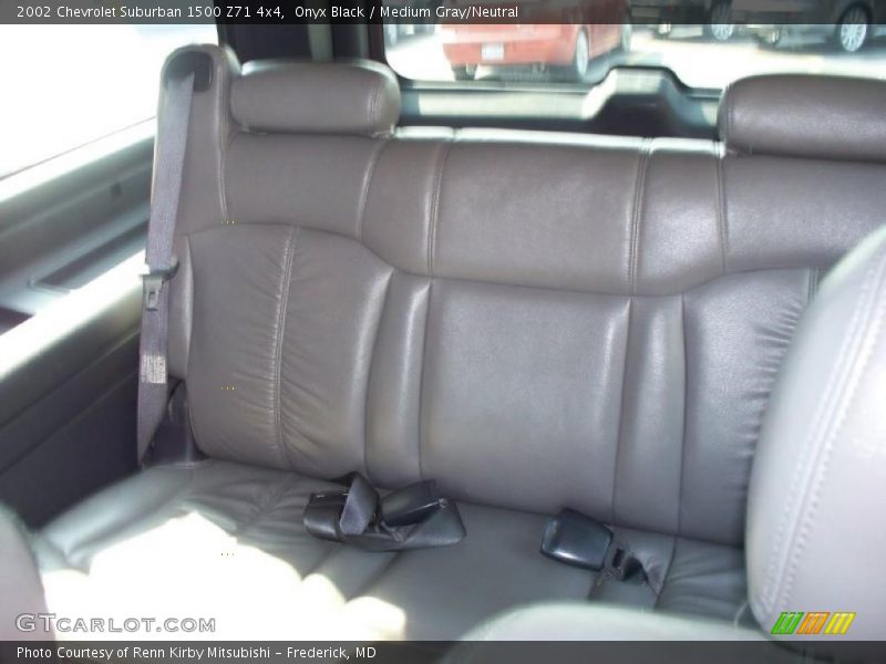Onyx Black / Medium Gray/Neutral 2002 Chevrolet Suburban 1500 Z71 4x4