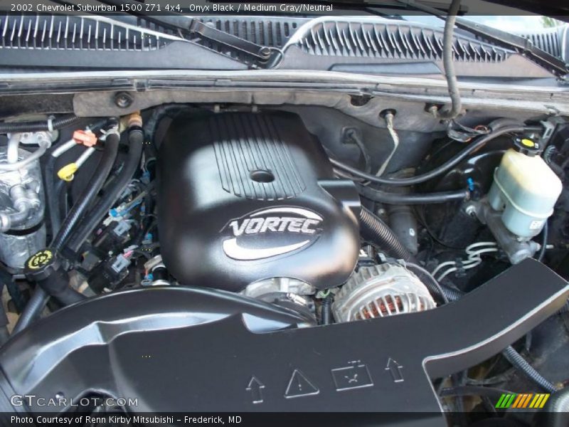 Onyx Black / Medium Gray/Neutral 2002 Chevrolet Suburban 1500 Z71 4x4