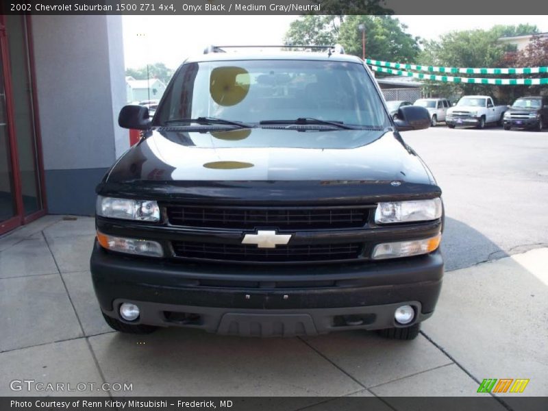 Onyx Black / Medium Gray/Neutral 2002 Chevrolet Suburban 1500 Z71 4x4