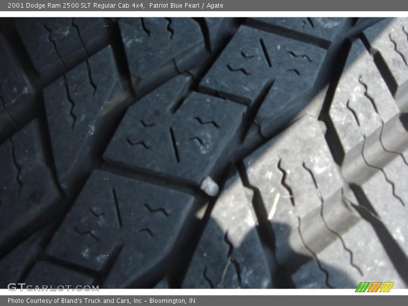 Patriot Blue Pearl / Agate 2001 Dodge Ram 2500 SLT Regular Cab 4x4