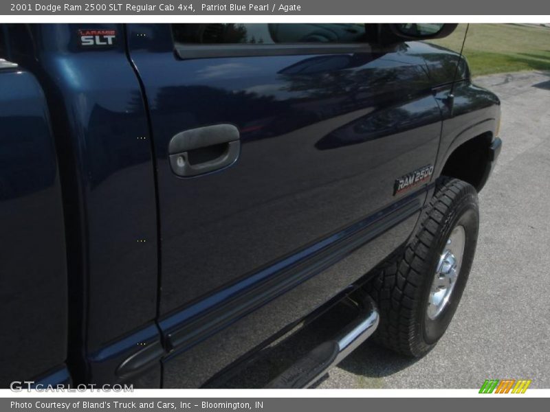 Patriot Blue Pearl / Agate 2001 Dodge Ram 2500 SLT Regular Cab 4x4