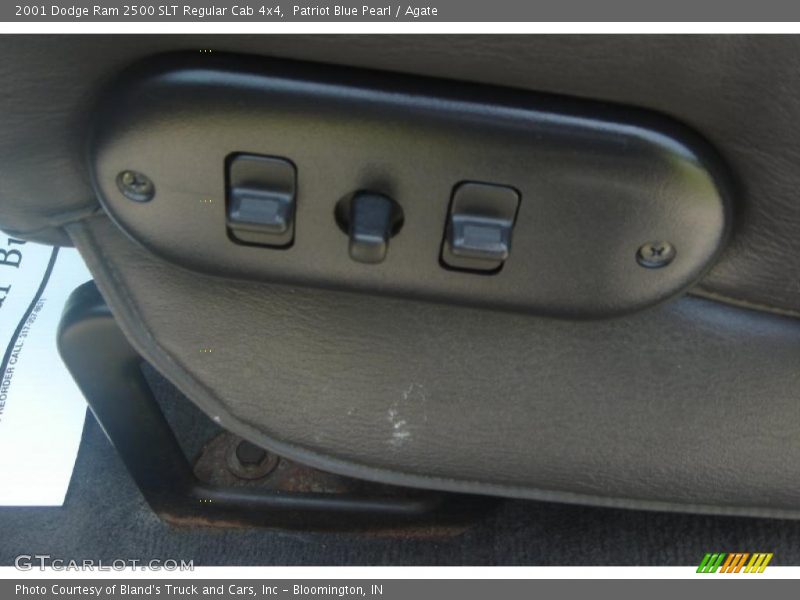 Patriot Blue Pearl / Agate 2001 Dodge Ram 2500 SLT Regular Cab 4x4