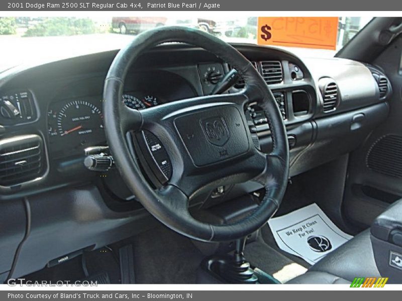 Patriot Blue Pearl / Agate 2001 Dodge Ram 2500 SLT Regular Cab 4x4