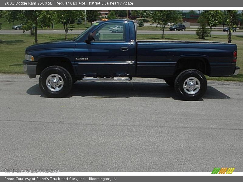 Patriot Blue Pearl / Agate 2001 Dodge Ram 2500 SLT Regular Cab 4x4