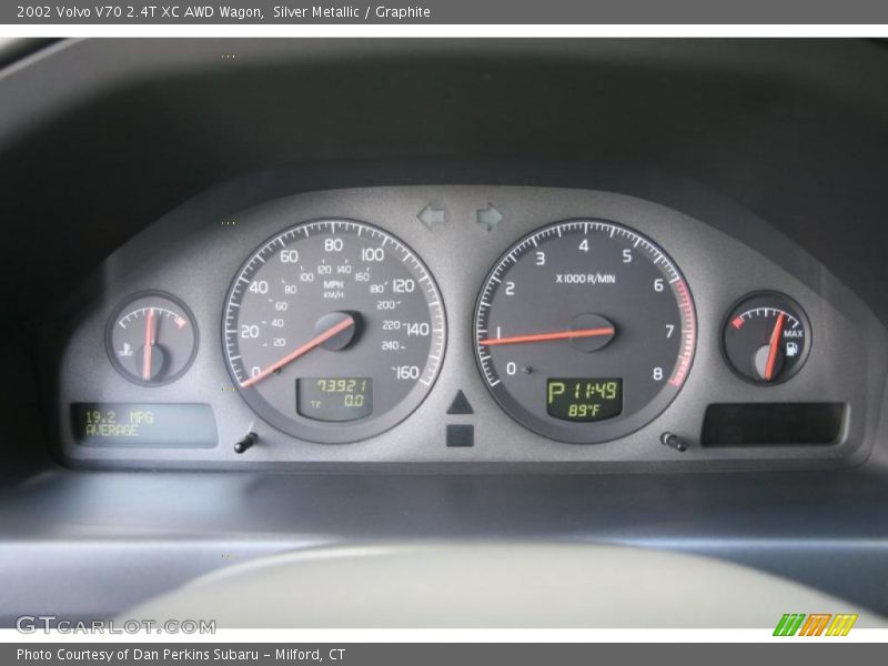 Silver Metallic / Graphite 2002 Volvo V70 2.4T XC AWD Wagon