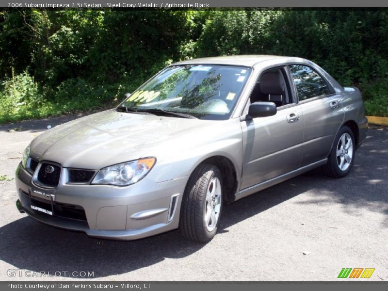 Steel Gray Metallic / Anthracite Black 2006 Subaru Impreza 2.5i Sedan