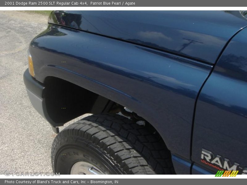 Patriot Blue Pearl / Agate 2001 Dodge Ram 2500 SLT Regular Cab 4x4