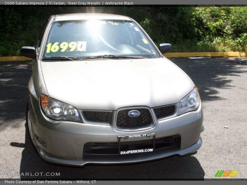 Steel Gray Metallic / Anthracite Black 2006 Subaru Impreza 2.5i Sedan