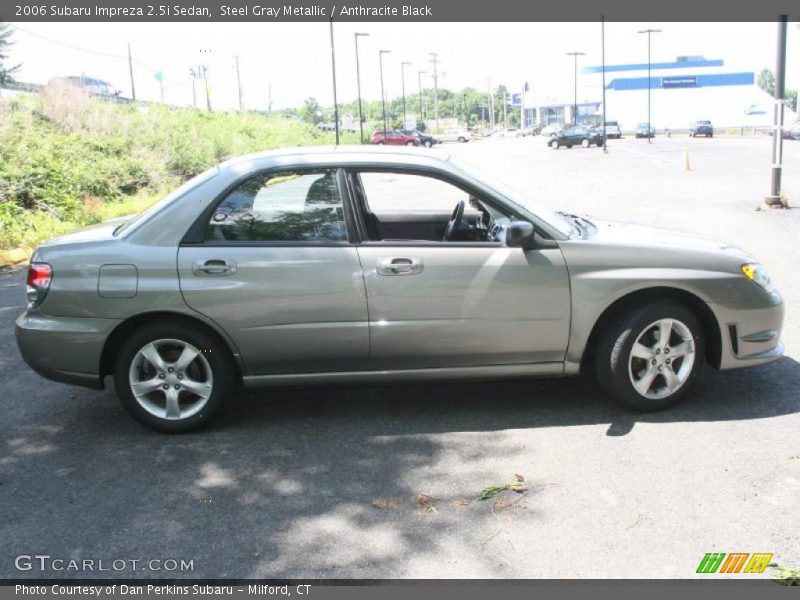 Steel Gray Metallic / Anthracite Black 2006 Subaru Impreza 2.5i Sedan