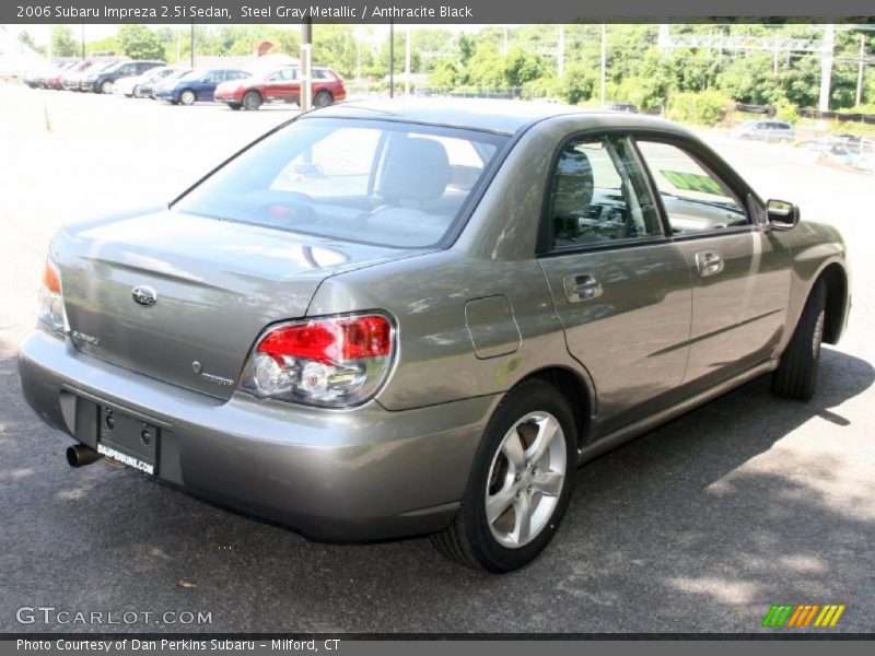 Steel Gray Metallic / Anthracite Black 2006 Subaru Impreza 2.5i Sedan