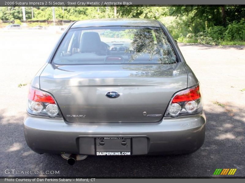 Steel Gray Metallic / Anthracite Black 2006 Subaru Impreza 2.5i Sedan