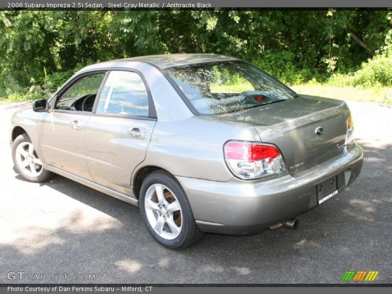 Steel Gray Metallic / Anthracite Black 2006 Subaru Impreza 2.5i Sedan