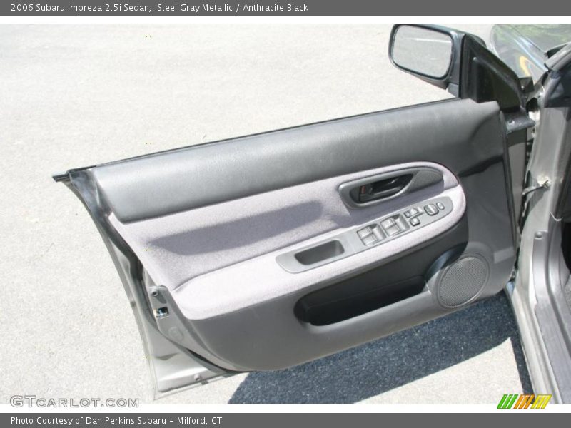 Steel Gray Metallic / Anthracite Black 2006 Subaru Impreza 2.5i Sedan