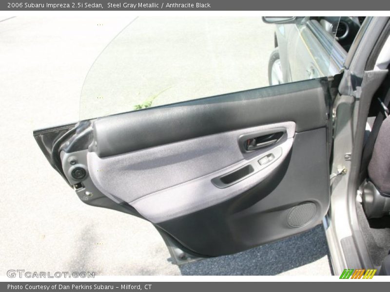 Steel Gray Metallic / Anthracite Black 2006 Subaru Impreza 2.5i Sedan