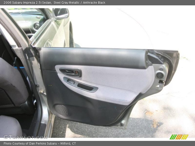 Steel Gray Metallic / Anthracite Black 2006 Subaru Impreza 2.5i Sedan