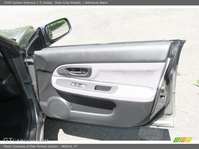 Steel Gray Metallic / Anthracite Black 2006 Subaru Impreza 2.5i Sedan