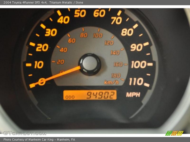 Titanium Metallic / Stone 2004 Toyota 4Runner SR5 4x4
