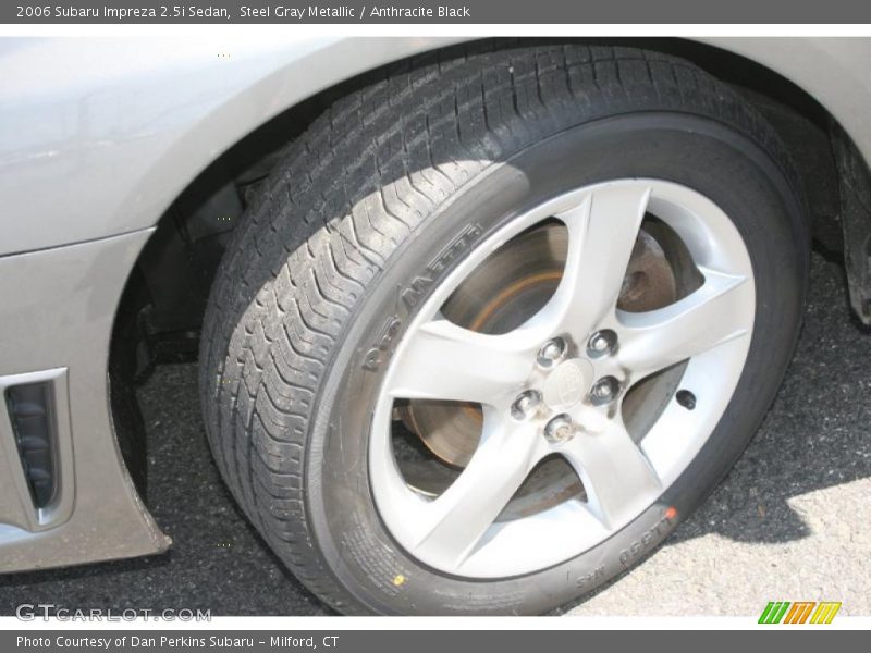 Steel Gray Metallic / Anthracite Black 2006 Subaru Impreza 2.5i Sedan