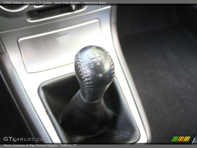 Steel Gray Metallic / Anthracite Black 2006 Subaru Impreza 2.5i Sedan