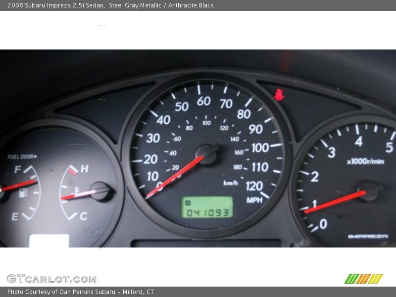 Steel Gray Metallic / Anthracite Black 2006 Subaru Impreza 2.5i Sedan