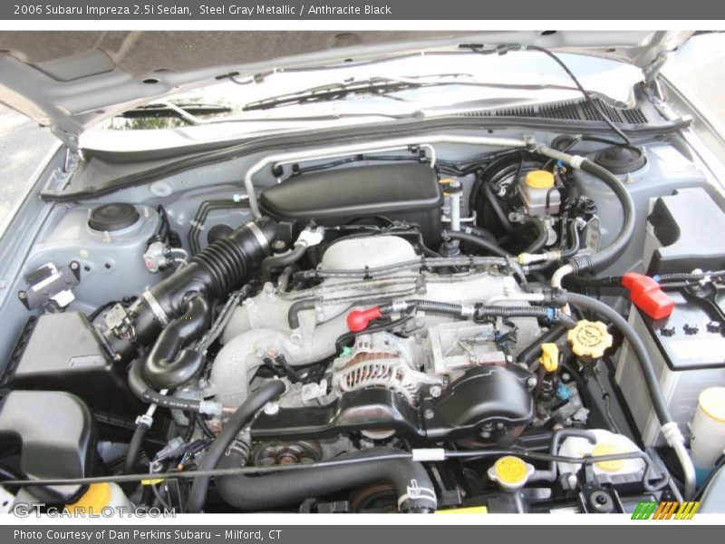 Steel Gray Metallic / Anthracite Black 2006 Subaru Impreza 2.5i Sedan