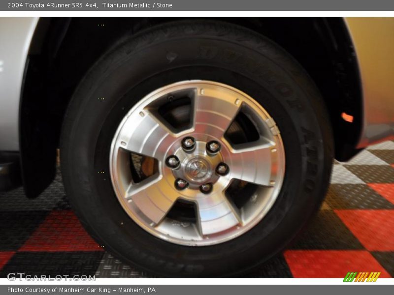 Titanium Metallic / Stone 2004 Toyota 4Runner SR5 4x4
