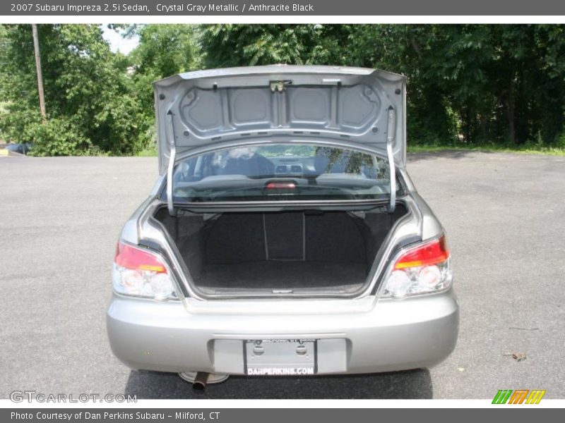 Crystal Gray Metallic / Anthracite Black 2007 Subaru Impreza 2.5i Sedan