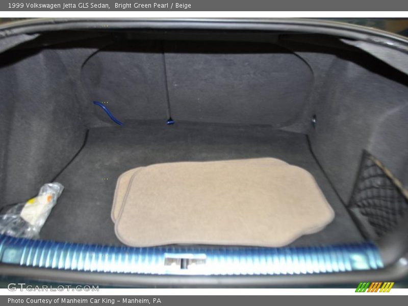 Bright Green Pearl / Beige 1999 Volkswagen Jetta GLS Sedan