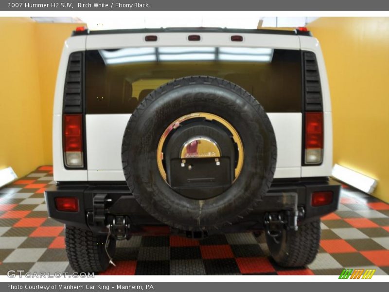 Birch White / Ebony Black 2007 Hummer H2 SUV