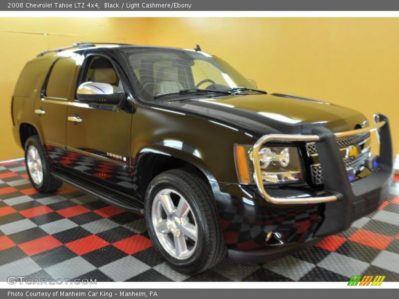 Black / Light Cashmere/Ebony 2008 Chevrolet Tahoe LTZ 4x4