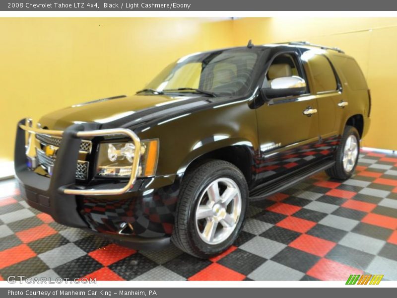 Black / Light Cashmere/Ebony 2008 Chevrolet Tahoe LTZ 4x4