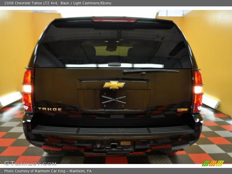 Black / Light Cashmere/Ebony 2008 Chevrolet Tahoe LTZ 4x4