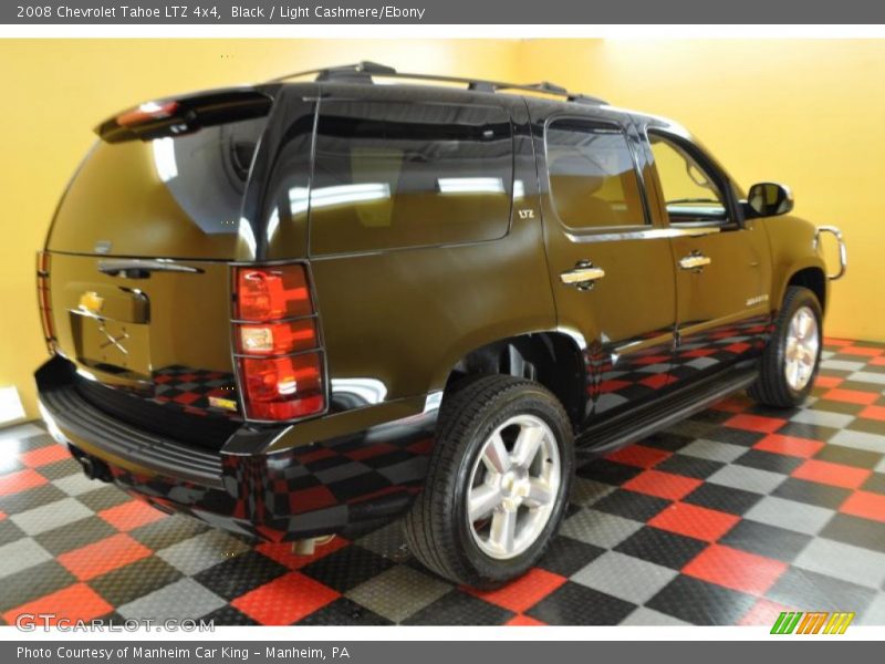 Black / Light Cashmere/Ebony 2008 Chevrolet Tahoe LTZ 4x4