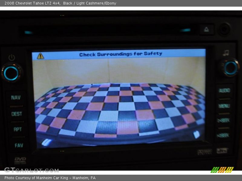 Black / Light Cashmere/Ebony 2008 Chevrolet Tahoe LTZ 4x4