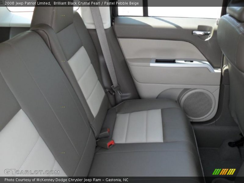Brilliant Black Crystal Pearl / Pastel Pebble Beige 2008 Jeep Patriot Limited